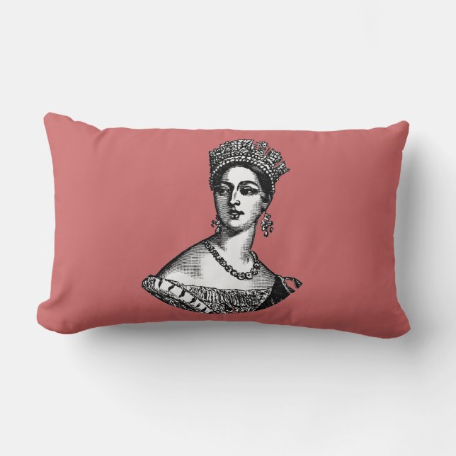 Queen Victoria Lumbarkudde (Framsida)