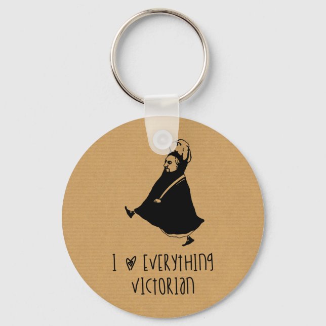 Queen Victoria Nyckelring (Framsida)