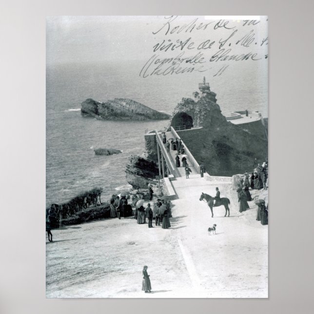 Queen Victoria på Fransken Kusten Poster (Framsidan)