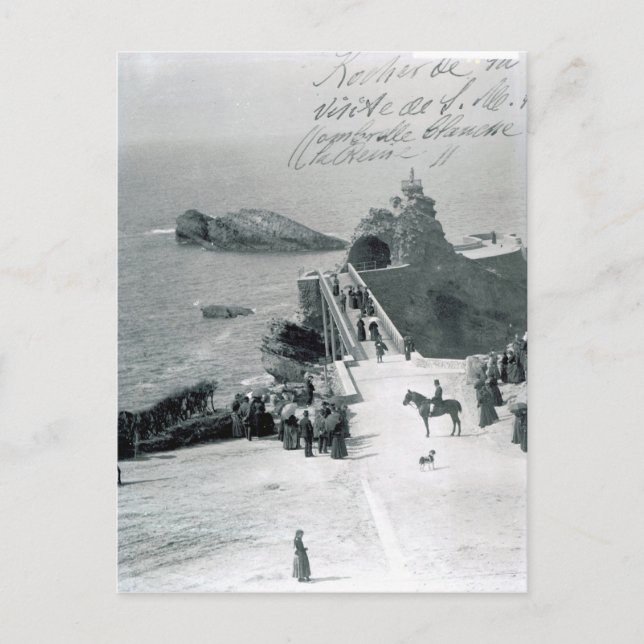 Queen Victoria på Fransken Kusten Vykort (Framsida)