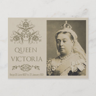 Queen Victoria Postcard Vykort
