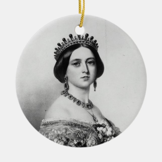Queen Victoria & Prince Albert Circle Ornament (Framsidan)