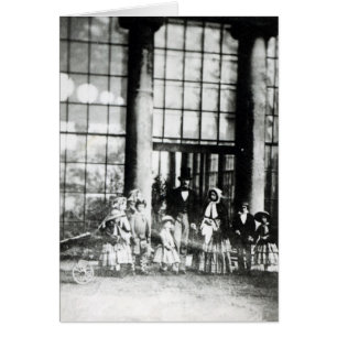 Queen Victoria & Prince Albert med sina Hälsningskort