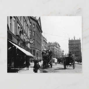 Queen Victoria Street, London, 1891 Vykort