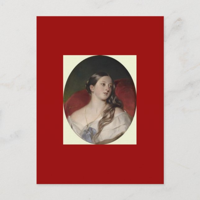 Queen Victoria Vykort (Framsida)