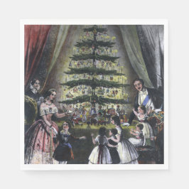 Queen Victorias Julgran Pappersservett