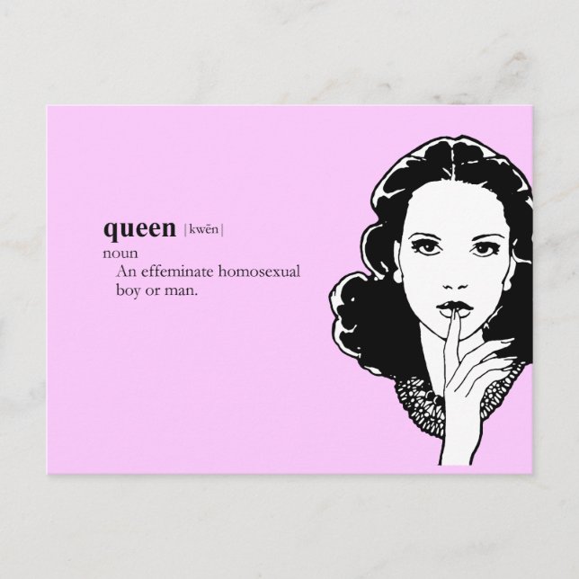 QUEEN VYKORT (Framsida)