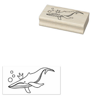 Queen Whale Stämpel
