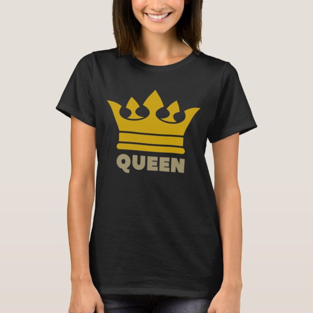 Queen Women Basic T-Shirt (Framsida)