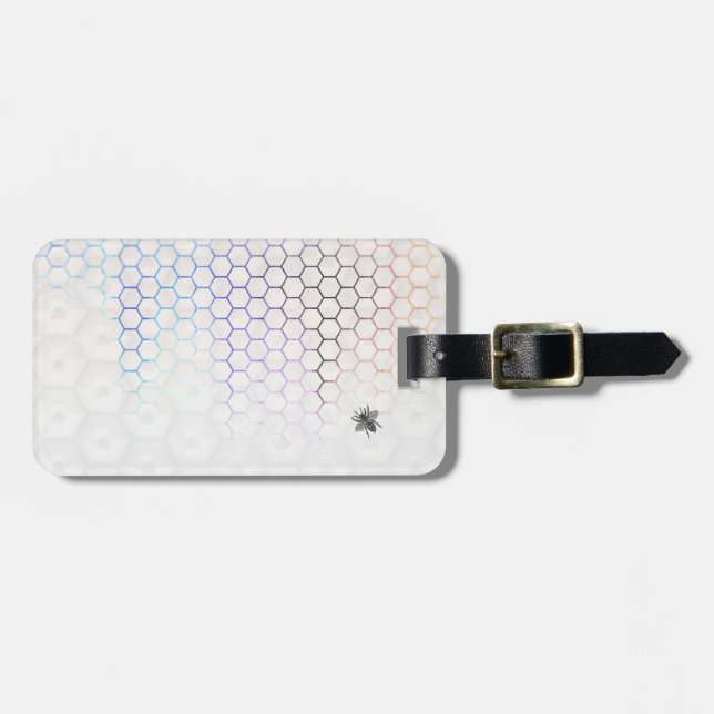 QueenBee i den Colorfull honungskakan Bagagebricka (Horisontell Framsida)