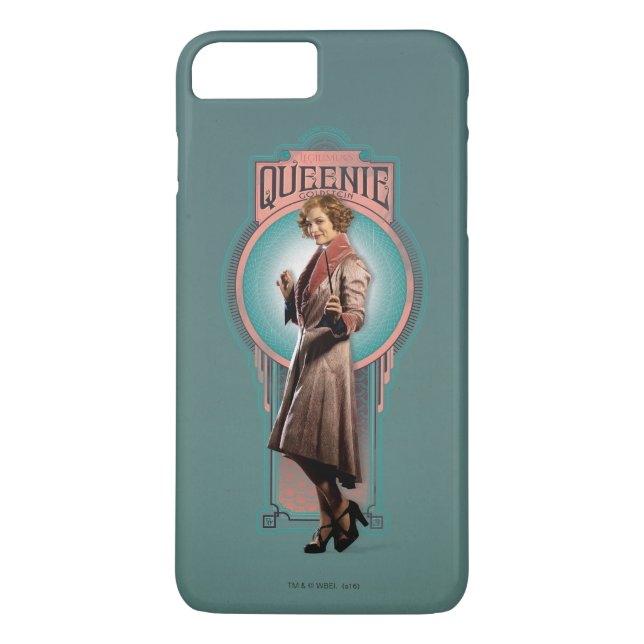 QUEENIE GOLDSTEIN™ Art Deco Panel Case-Mate iPhone Skal (Baksida)
