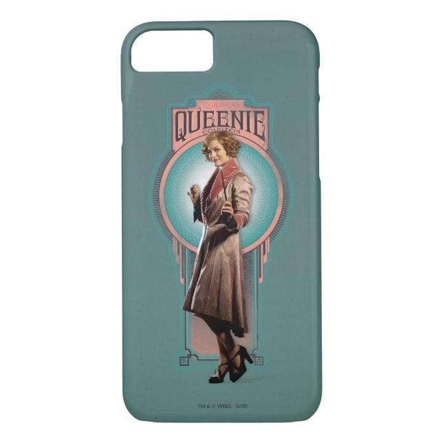 QUEENIE GOLDSTEIN™ Art Deco Panel Case-Mate iPhone Skal (Baksida)