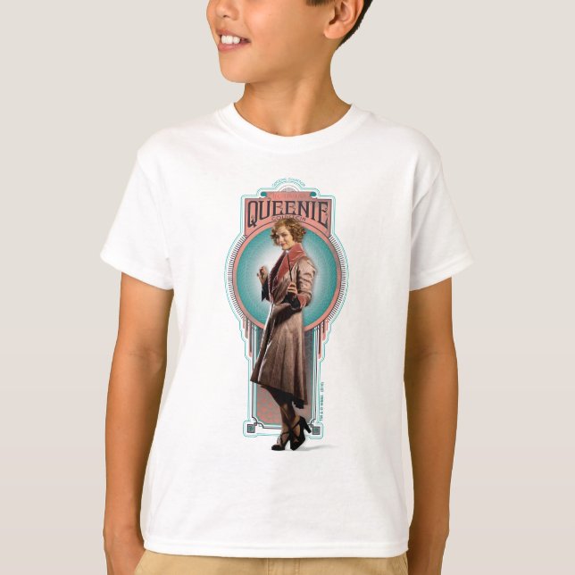 QUEENIE GOLDSTEIN™ Art Deco Panel Tee (Framsida)