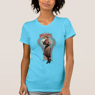 QUEENIE GOLDSTEIN™ Art Deco Panel Tee Shirt