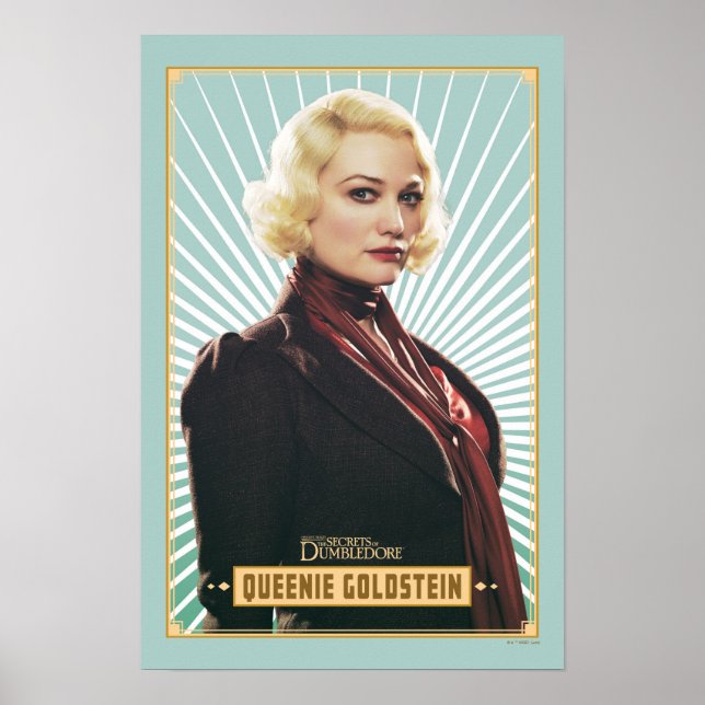 Queenie Goldstein Character Graphic Poster (Framsidan)
