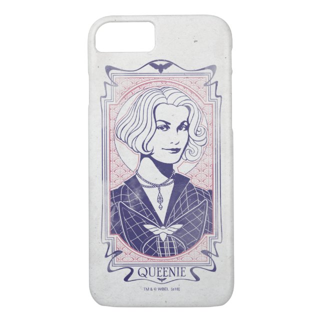 QUEENIE GOLDSTEIN™ Illustration Case-Mate iPhone Skal (Baksida)