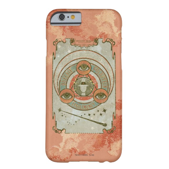 QUEENIE GOLDSTEIN™ Legilimency Graphic Case-Mate iPhone Skal (Baksidan)