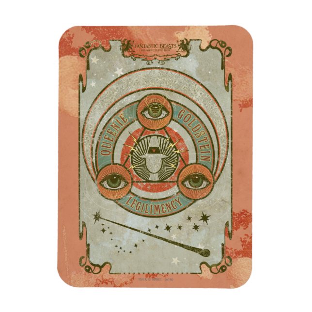 QUEENIE GOLDSTEIN™ Legilimency Graphic Magnet (Vertikal)