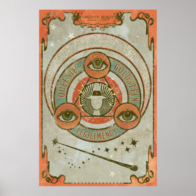 QUEENIE GOLDSTEIN™ Legilimency Graphic Poster (Framsidan)