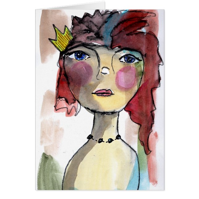 Queenie Hälsningskort (Framsidan)