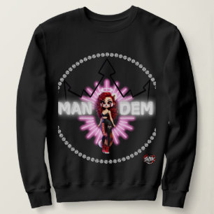 Queenie - Mandem Collection -SVBK-SILVERBCK T Shirt