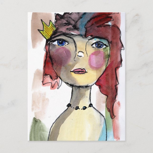 Queenie Vykort (Framsida)