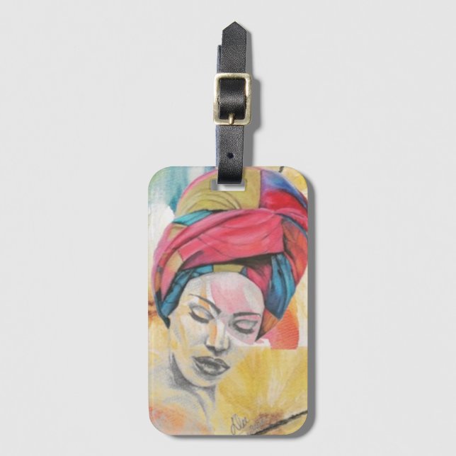 QUEENIFICENT Luggage Tag Bagagebricka (Framsida vertikal)