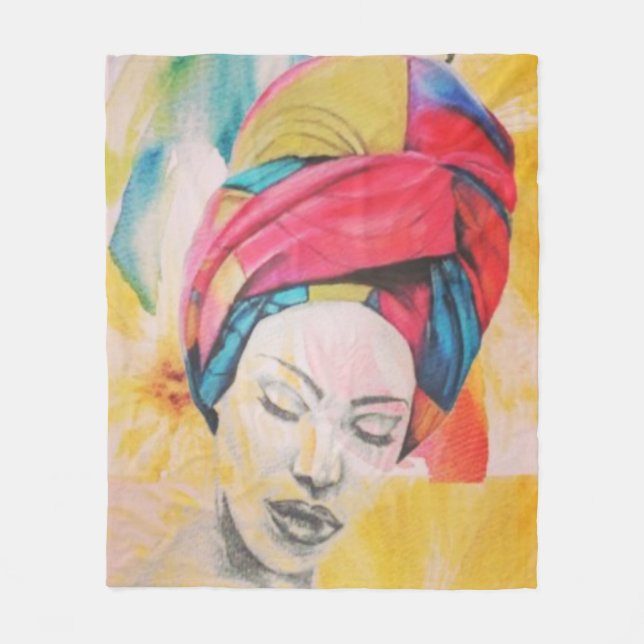 QUEENIFICENT MEdium Fleece Blanket (50 x 60) (Framsidan)
