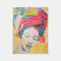 QUEENIFICENT Small Fleece Blanket (30 x 40)