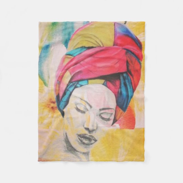 QUEENIFICENT Small Fleece Blanket (30 x 40) (Framsidan)