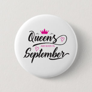 Queens är född i september knapp