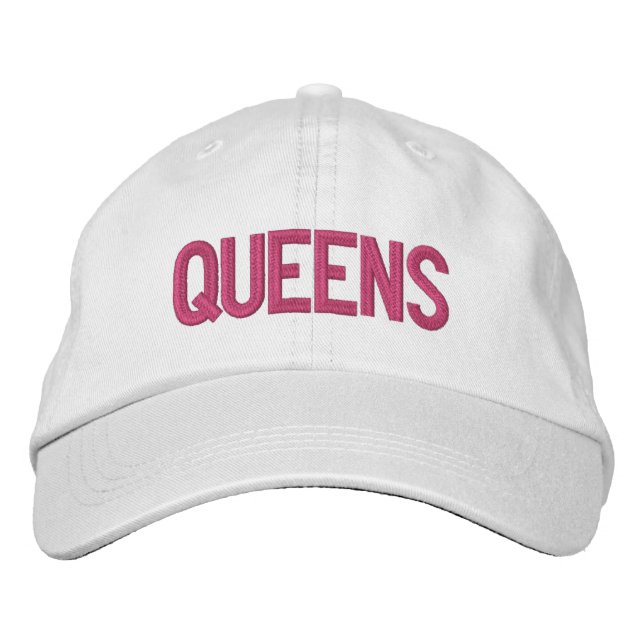 QUEENS BRODERAD KEPS (Framsida)