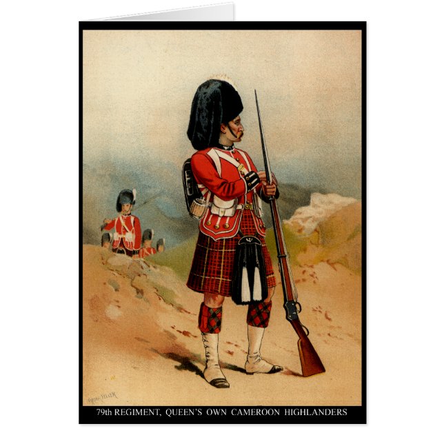 Queens Cameroon Highlanders OBS Kort (Framsidan)