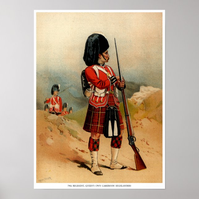 Queens Cameroon Highlanders Poster (Framsidan)