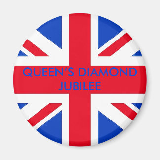 QUEENS DIAMOND JUBILEE MAGNET