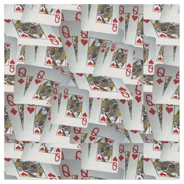 "Queen's Gambit: Scattered Pairs of Pocket Queens" Tyg (Närbild)