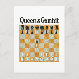 Queen's Gambit Vykort