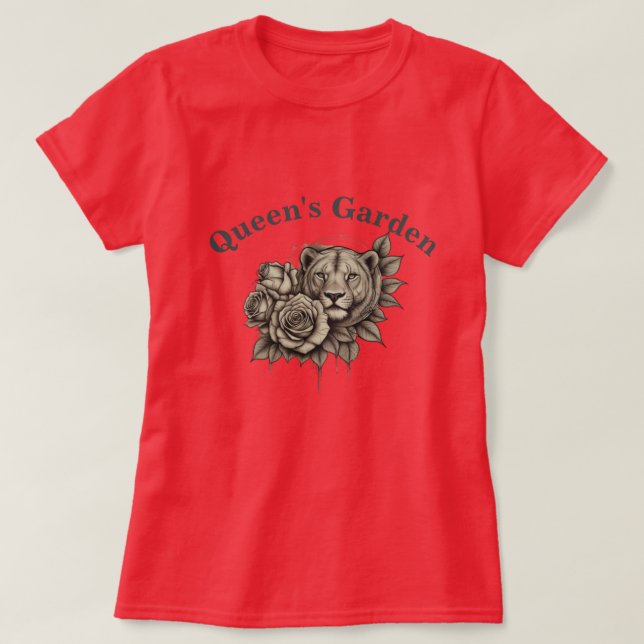 Queen's Garden T Shirt (Design framsida)