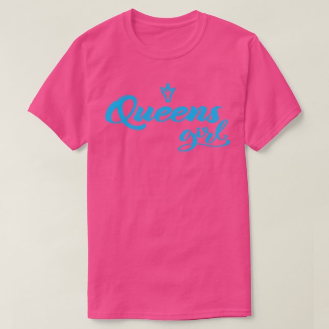 Queens Girl New York 7 T Shirt (Design framsida)