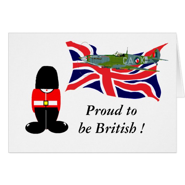 QUEEN's Guard Hälsningskort (Framsidan Horizontal)