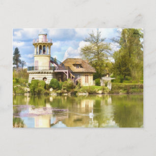 Queen's Hamlet, Versailles, Frankrike, vykort