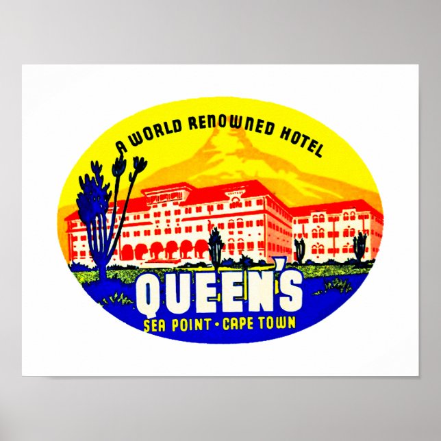Queen's Hotel Seapoint Poster (Framsidan)