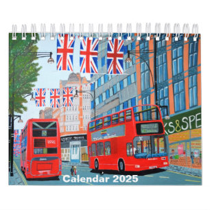 Queen's Jubilee London Calendar 2025 Kalender