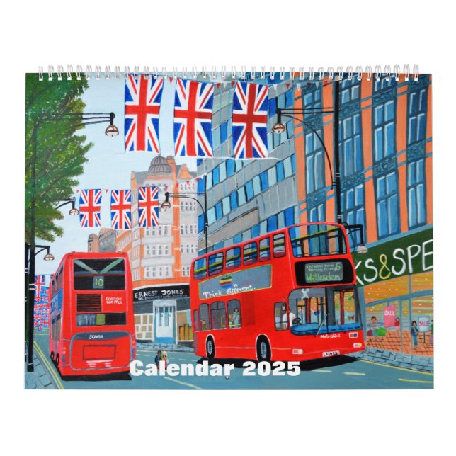 Queen's Jubilee London Calendar 2025 Kalender (Omslag)