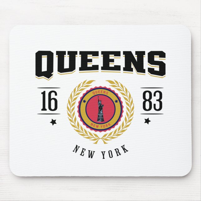 Queens New York 1683 Black Musmatta (Framsidan)