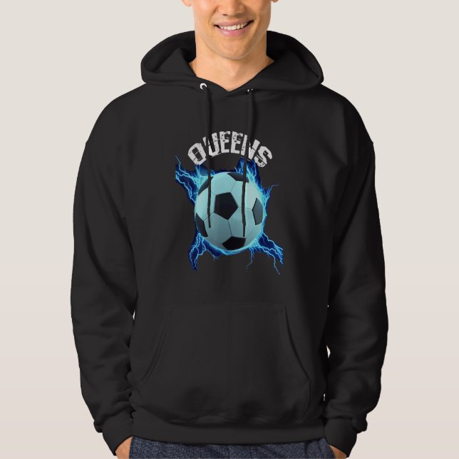 Queens New York-fotboll Hoodie (Framsida)