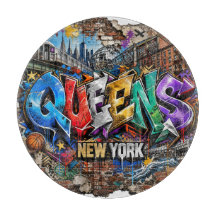 Queens New York Graffiti Väggkonst
