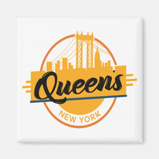 Queens New York Magnet (Framsidan)