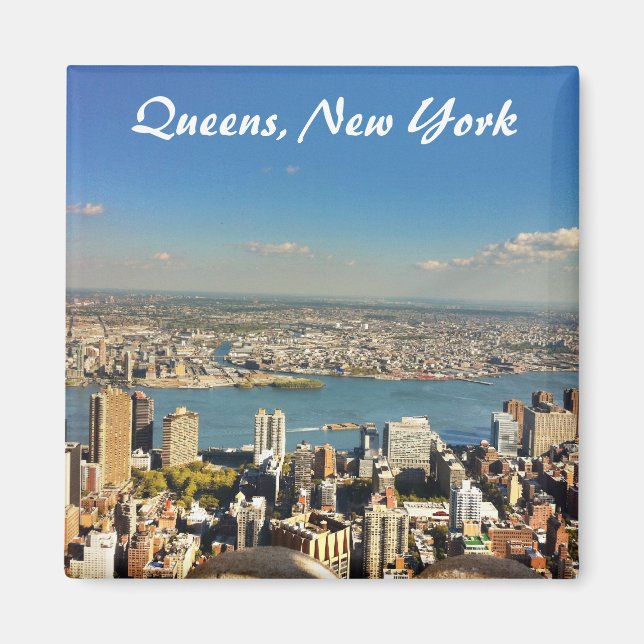 Queens, New York Magnet (Framsidan)