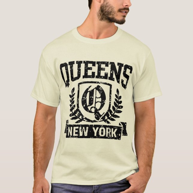 Queens New York T-shirt (Framsida)